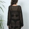 ⁦שמלת חוף בסריגה- מת'י⁩ – תמונה ⁦5⁩