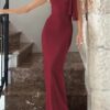 ⁦Hugcitar אופנה מוצקה O-צוואר ללא שרוולים טלאים סקסי Bodycon מקסי שמלת נשף קיץ בגדי נשים מסיבה פסטיבל מועדון Y2K⁩ – תמונה ⁦12⁩