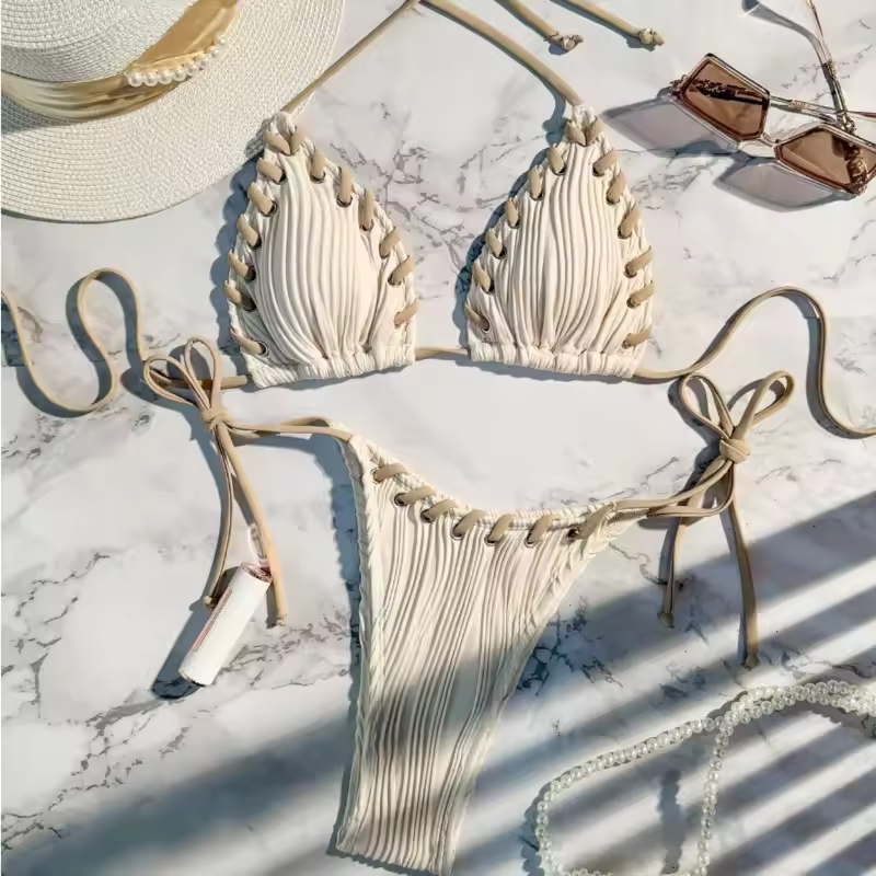 סט ביקיני לחוף הים (משלוח חינם)