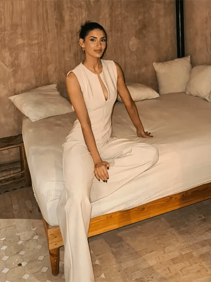 חליפת שמלה אופנתית ללא משענת (משלוח חינם)