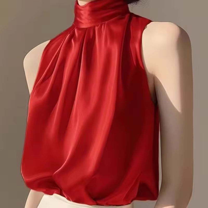 משיי סאטן ללא שרוולים לנשים (משלוח חינם)