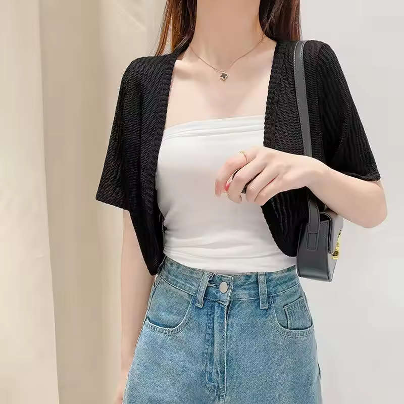 קרדיגן קצר שרוול (משלוח חינם)