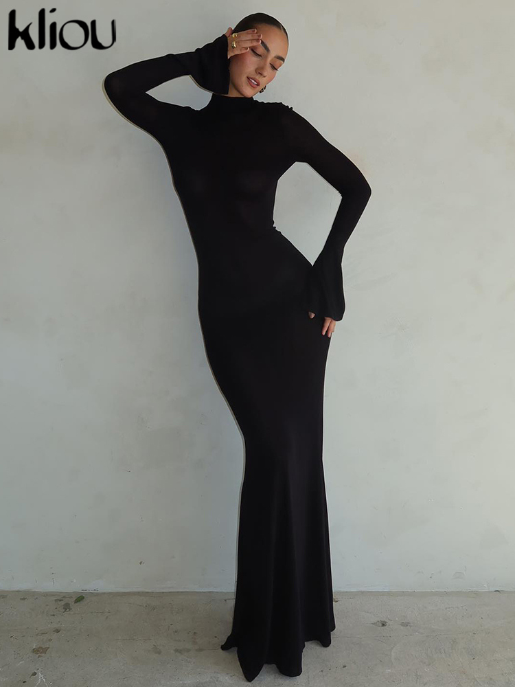 שמלת מקסי קלאסית לנשים (משלוח חינם)